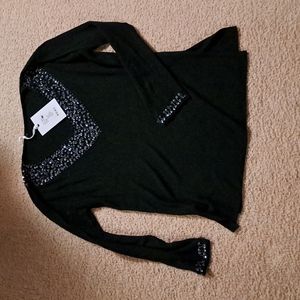 M&V embellished sweater size L/XL